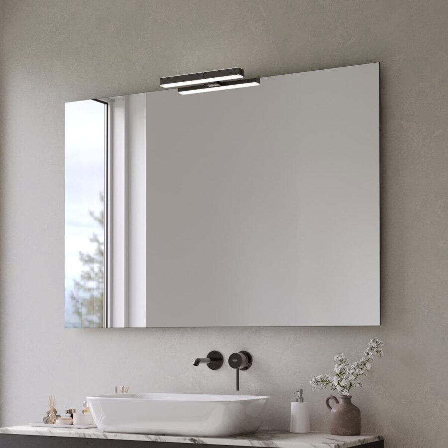 Badspiegel mit Leuchte - Lunea