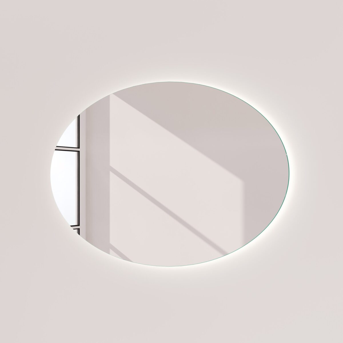 Badspiegel oval mit Hintergrundbeleuchtung - Aurea – Bild 4