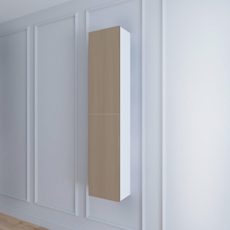 Hochschrank fürs Bad mit 2 Türen - Sarea