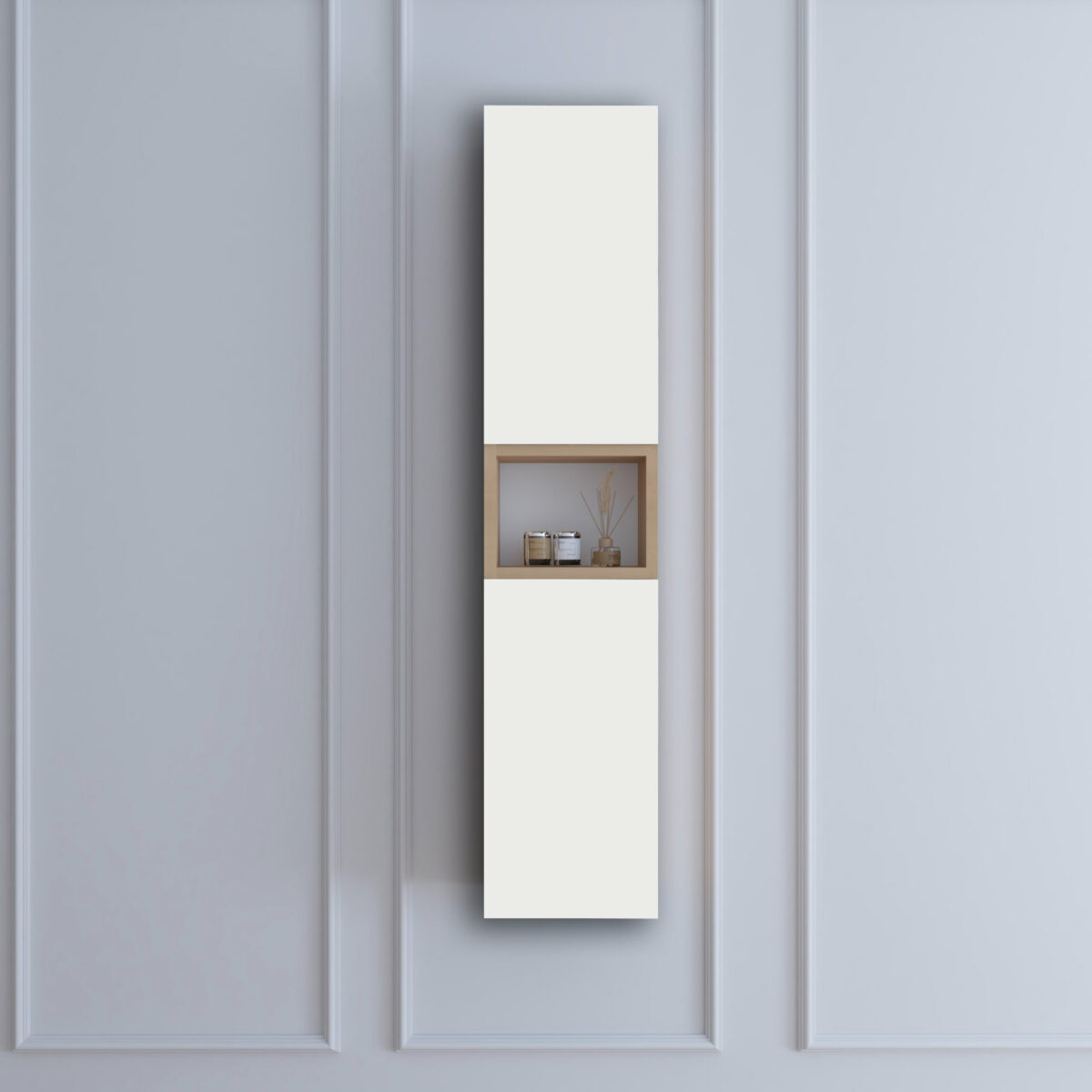 Hochschrank fürs Bad mit Regal - Eliara