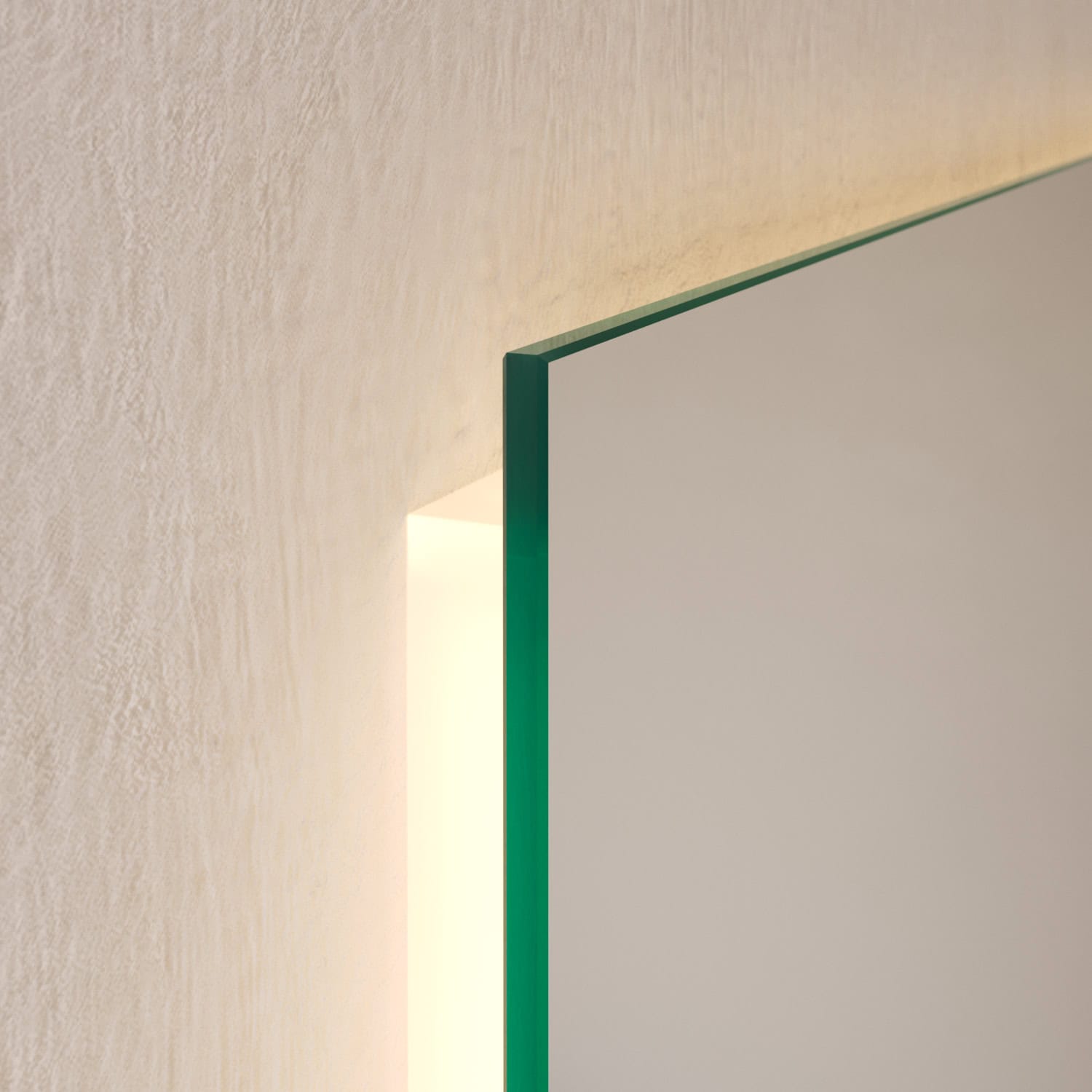 Kunststoffblende lichtdurchlässig