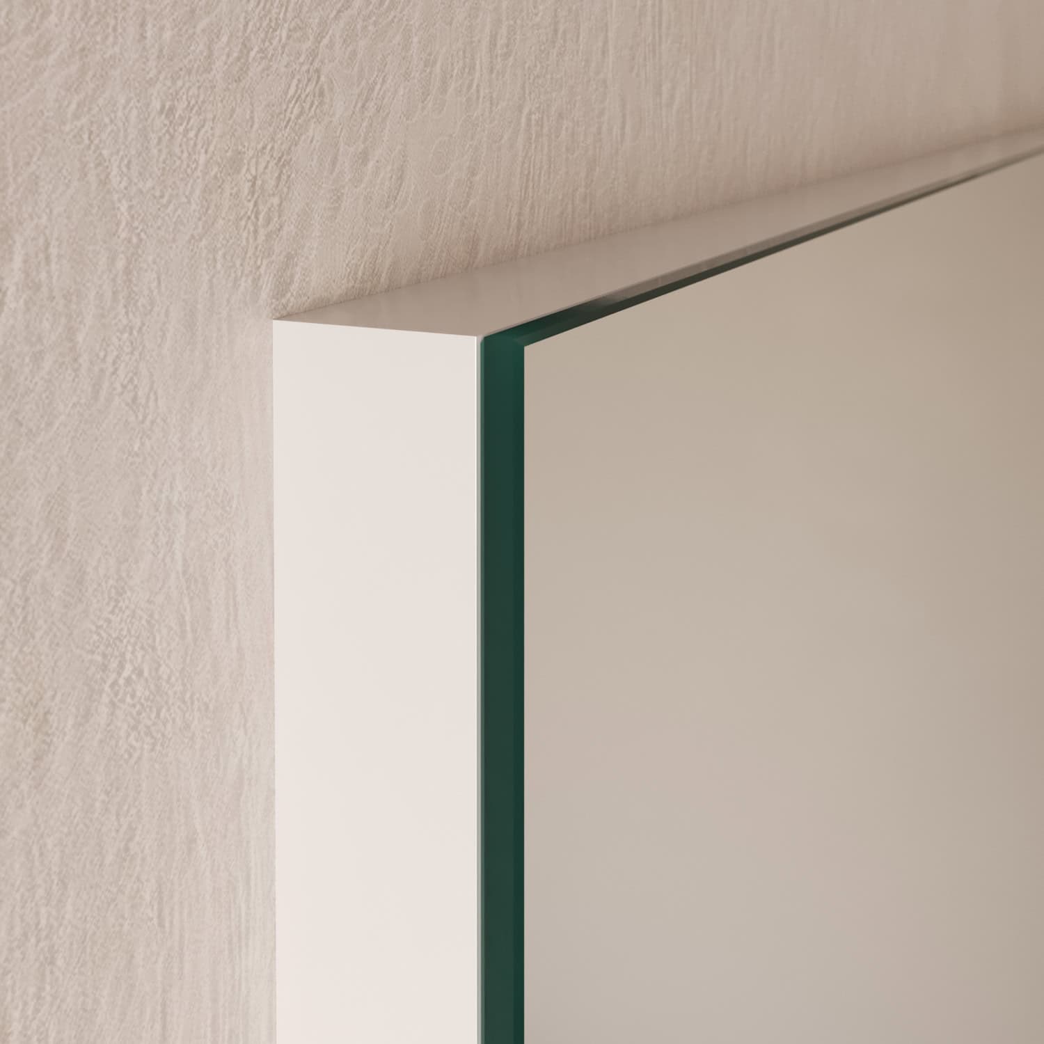 Kunststoffblende in Weiß – Vollverblendung