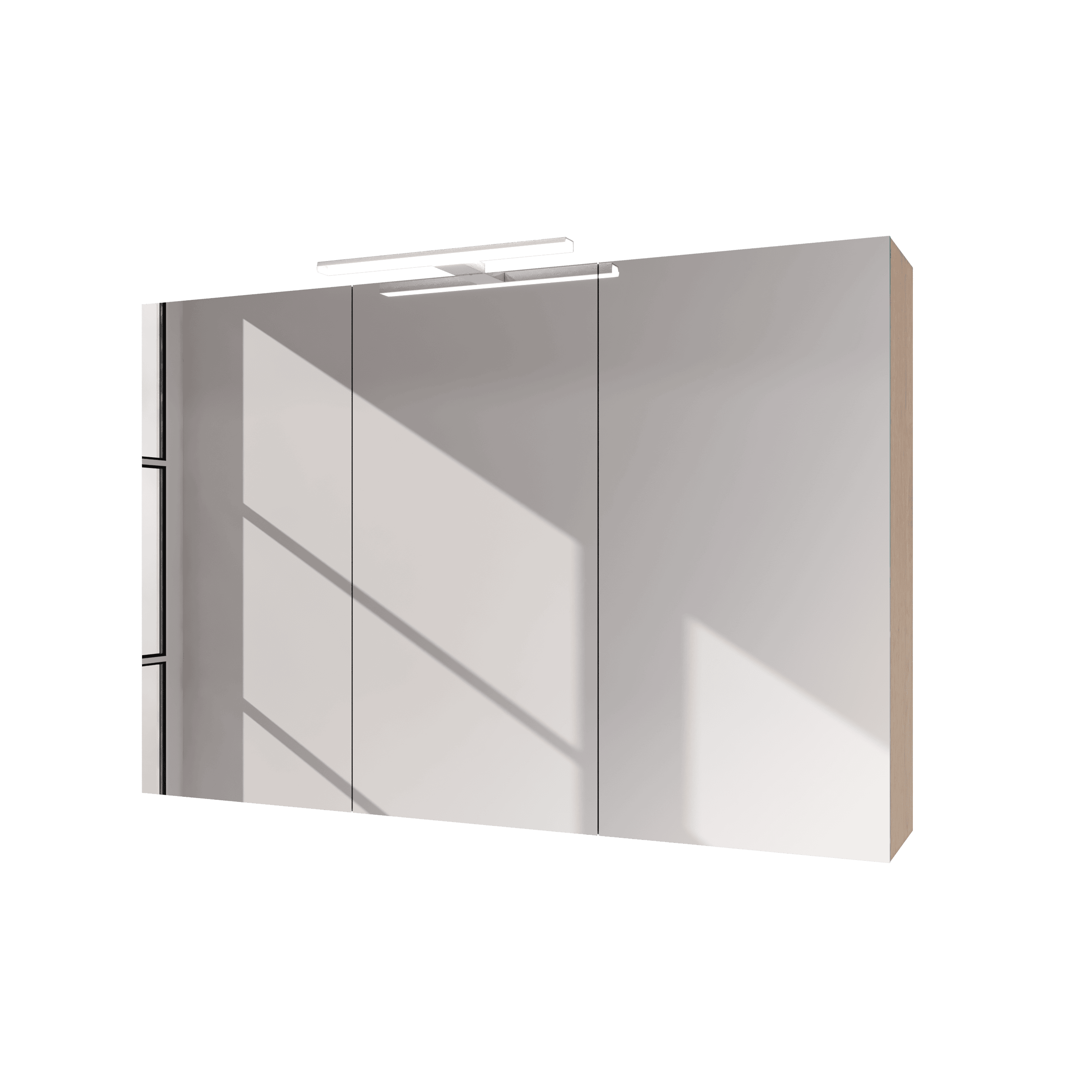 Spiegelschränke mit Leuchte